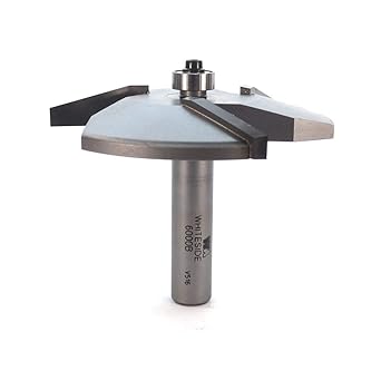 Whiteside Router Bits 6000B Large Raised Panel Profile Bit with 3-3/8-Inch Large Diameter and 1-7/16-Inch Cutting Length