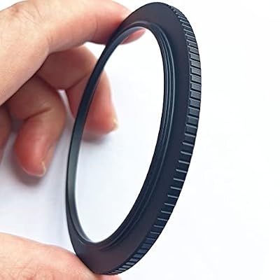 Brass 67mm to 77mm Step Up Adapte Ring for Camera Lens and Filter, Shape Anti-Slip Design for Hand Grip During Installation and disassembly (67mm-77mm)