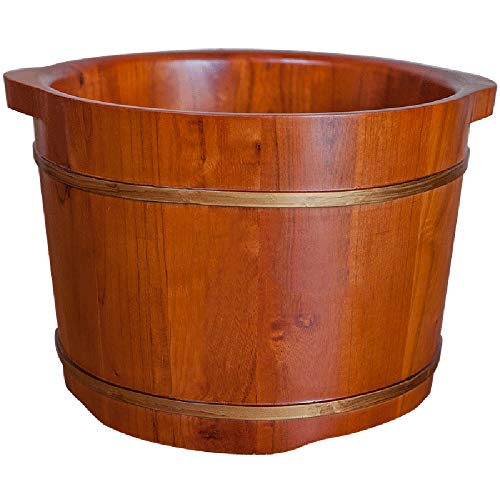 Masajeador spa de pies de madera de alcanfor