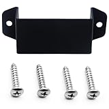 LUITON Universal Radio Hanger Holder Mount, Handheld Radio Holder Mount with Self-Adhesive Tape and Self-Tapping Screws Compatible with Baofeng Midland Kenwood Motorola CB Handheld Radio(1 Pack)