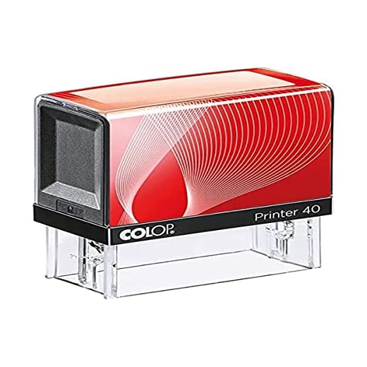 Colop Printer Line - Sello Personalizable, Negro, 40 23 X 59Mm