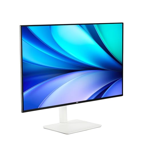 Image of Dell S3225QS 32-Inch Plus 4K Monitor (3840 x 2160) up to 120Hz 16:9 Display, VA Panel, AMD FreeSync Premium, 99% sRGB, 95% DCI-P3, 1500:1 Contrast Ratio, Comfortview Plus - Ash White Bundle