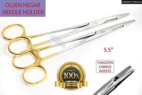Serrated Olsen HEGAR Needle Holder 5.5