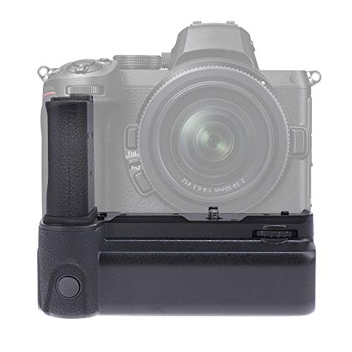 Hersmay Poignée Batterie Verticale Pour Nikon Z6 Z7 – Remplacement MB-N10, Charge Intégrée, 1 Ou 2 Piles EN-EL15