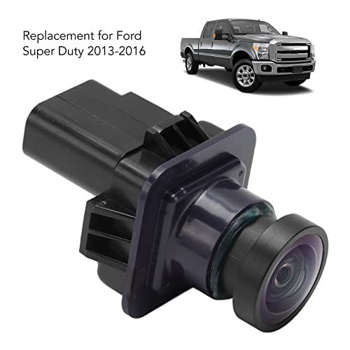 Image of Rear View Camera, Wide Angle 720p 120 Degree Field of View Parking Assist System, Wired Aftermarket Vehicle Safety Upgrade for 2013-2016 Drivers Families Commercial Use