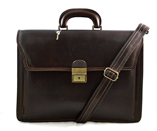 Sac messenger en cuir de haute qualité, la serviette d'épaule haut de gamme