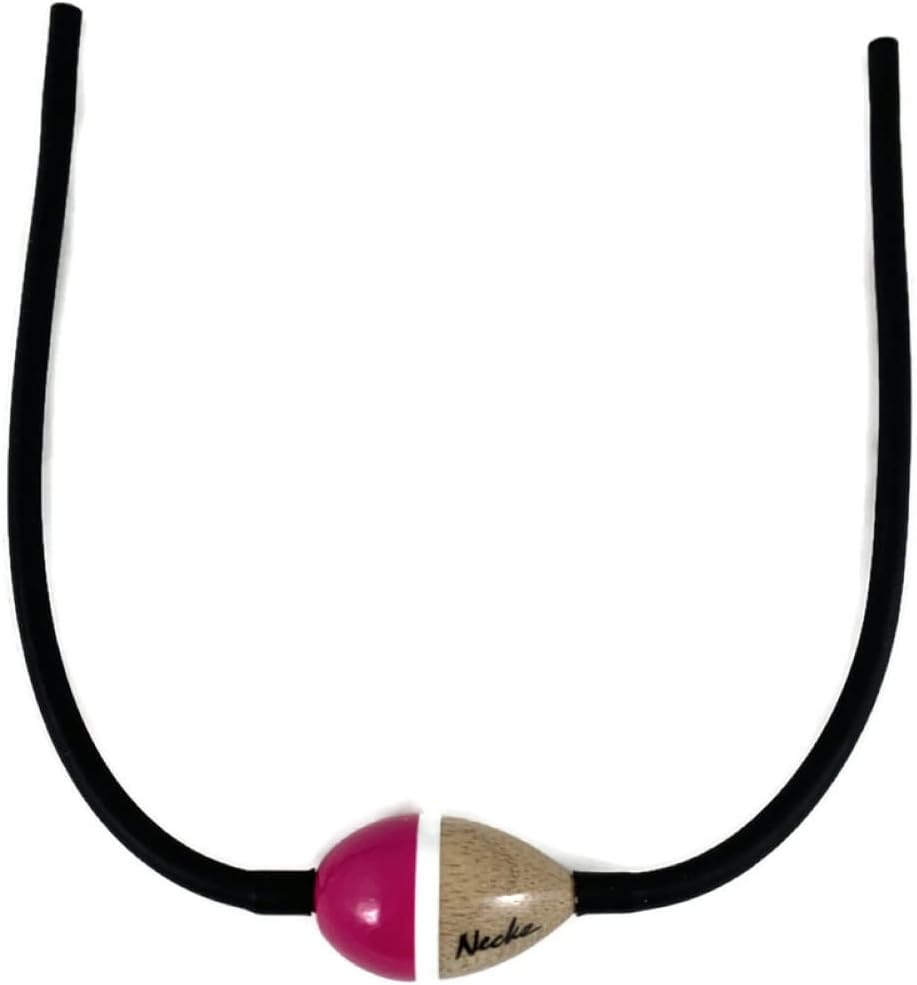 NeckzFloating Sunglasses Straps For Fishing Boating Swimming with Floating Bobber Lookalike (black pink)