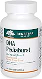 Genestra Brands DHA Pediaburst | Chewable DHA Supplement | 180 Chewable Softgels | Natural Orange Flavor