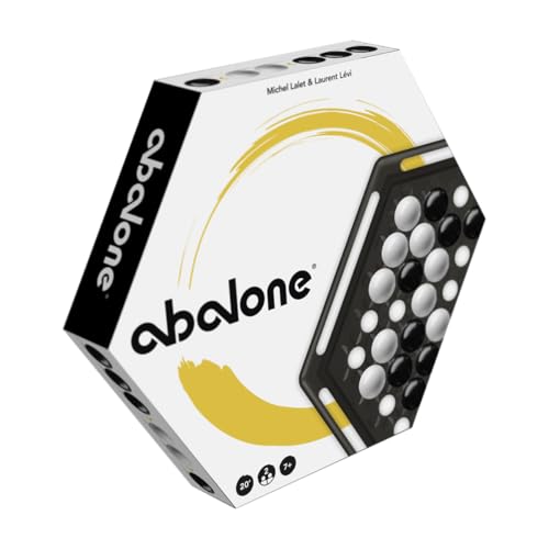 Asmodee, Abalone, Familienspiel, Strategiespiel, 2 Spieler, Ab 7+ Jahren, 20+ Minuten, Deutsch