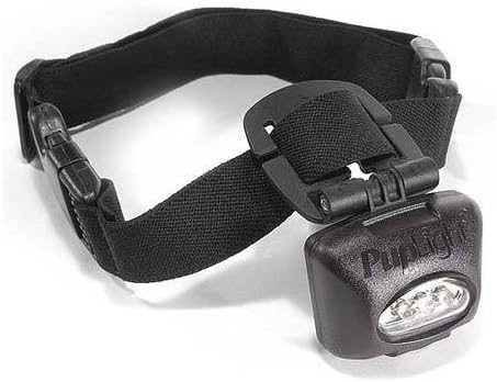 Puplight Flashing Safety Collar Black