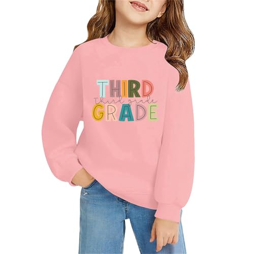 2025 Boys Girls Trendy School Clothes Toddler Kids Back to School Shirt Preschool Graduation Cute Graphic Tee Teen Cotton Top