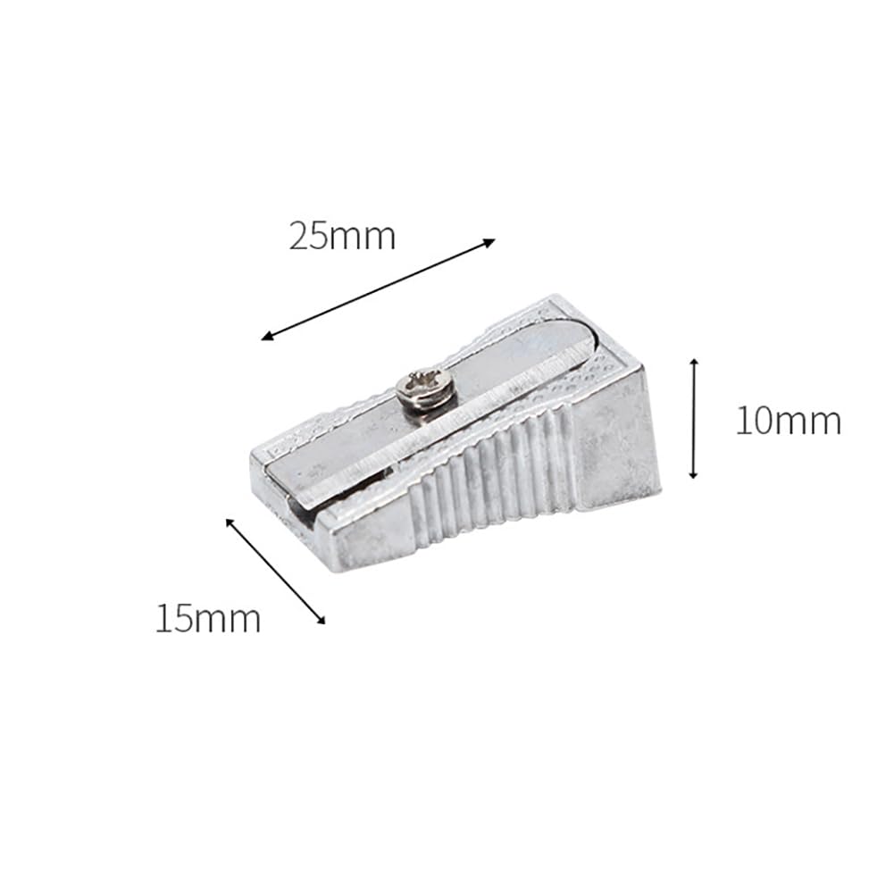 Taille-crayons Trou Unique 8.2mm Taille-crayons Staedtler Lot 2 - Aluminium Qualité, Trou Unique - Crayons Jusqu'à 8.2mm Taille-crayons Double Trou