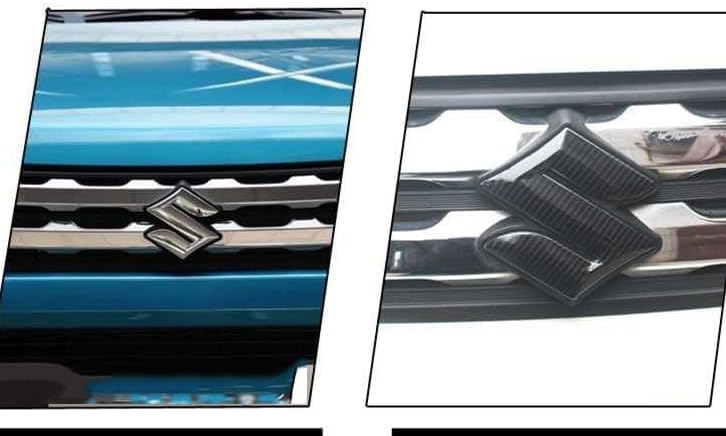Car Emblem Sticker for Suzuki Vitara Alivio Swift Alto SX4, Badge Stickers, Badge Decal Car Sticker, Car Letter Emblems Decal, Decoration Stickers Replacement Accessories,A Black-10CM