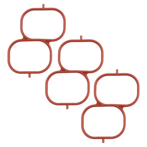 Image of 3PCS Intake Manifold Gasket Set,Tight Silicone Intake Gasket OEM#037-4886,171760P020,Professional Car Accessories Intakes Plenum Gaskets Compatiable with Lexus,Toyota