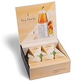 Tea Forte Thé glacé à la mangue et à la pêche sur glace, infuseurs à thé vert glac...