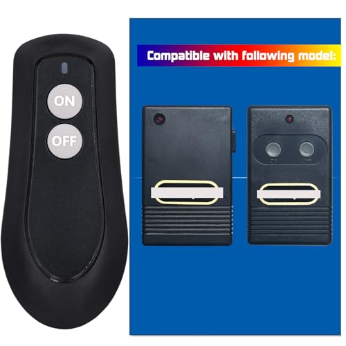 XINJISHIMIN Replacement for Dimplex Electric Fireplace Plug-in Remote Control and Receiver 47-1001 47-1010-R 255K656-61-8367T ELY547-471001-T 255K656-61-8367R ELY547-471001-R