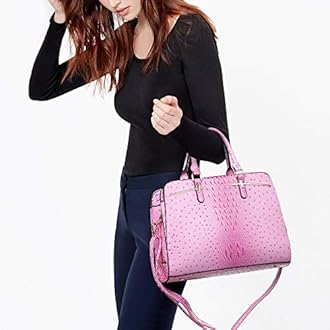 Dasein Women Satchel Handbags Shoulder Purses Totes Top Handle Work Bags With Matching Wallet