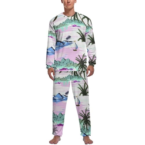 Ensemble de pyjama homme Cocotier pour des soirées cocooning au chaud