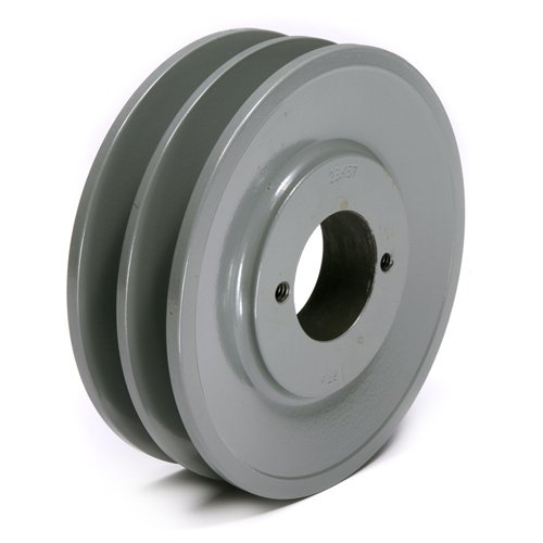 🔥 Cashback up to 70% TB Woods 2BK60 FHP QT Bushed V-Belt Sheave, B Belt Section, 2 Grooves, QT Bushing required, Cast Iron, 5.75 OD, 4350 max rpm
