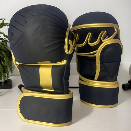 Guantes de boxeo profesionales con ajuste regulable y acolchado premium 2