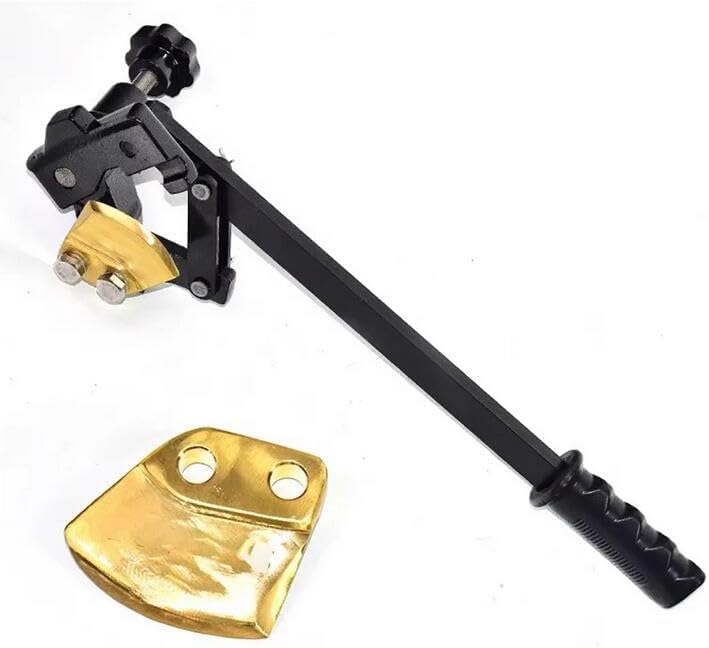 Jieotwice 200L Oil Drum Opener Explosion Proof Iron Drums Cover Safety Cutter Lid Wrench Barrel Surface Cutting Tool Alloy Copper Blade (With Two Blades)