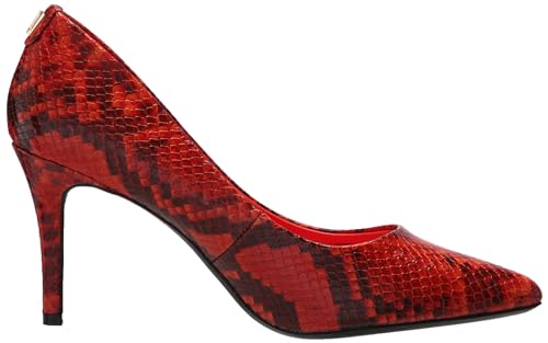 Image of Karl Lagerfeld Women's Royale Snake Textured Dress Pump