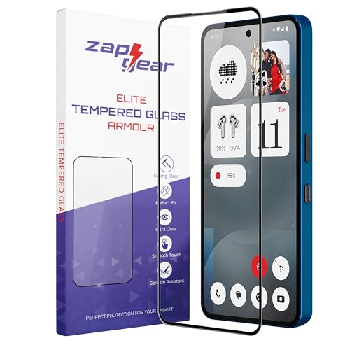 Image of Premium Tempered Glass for Nothing Phone (3a) | Edge-to-Edge Protection | 9H Hardness | Bubble-Free & Case Friendly HD Clear Screen Guard