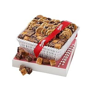 Mrs. Fields Nibblers Cookie and Brownie Bite Basket Variety Pack, 67.2 oz., (ST21EVBSKT023)