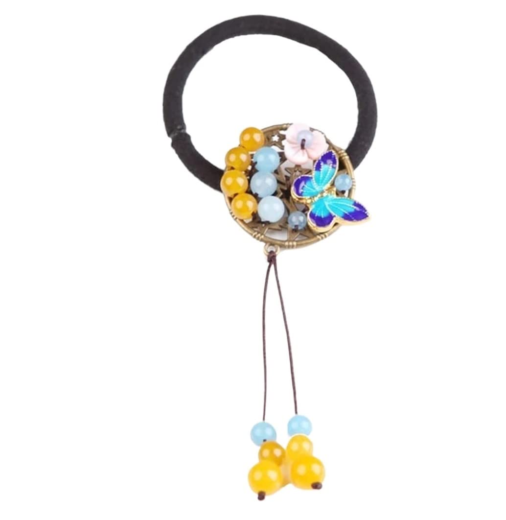Feste Elastici Capelli Eleganti Strass Scrunchies Fasce Per Capelli Perle Fiocco Cravatte Per Porta Di Cavallo Per Ragazze Decorazione