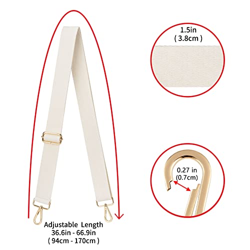 ZOOEASS Wide Shoulder Strap (Solid),Adjustable Replacement Belt Crossbody Canvas Bag Handbag3