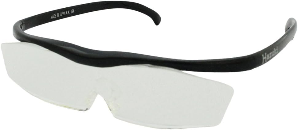 Hazuki Loupe Magnifier Clear Lenses Black