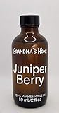 Juniper Berry Essential Oil - 2 fl oz -100% Pure and Natural - Therapeutic Grade - Grandma's Home