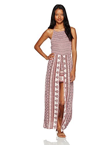 Smocked Halter Maxi Romper at Amazon 