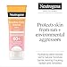 Neutrogena Invisible Daily Defense Fragrance-Free Sunscreen Lotion, Broad Spectrum SPF 60+, Oxybenzone-Free & Water-Resistant, Sun & Environmental Aggressor Protection, 3.0 fl. oz