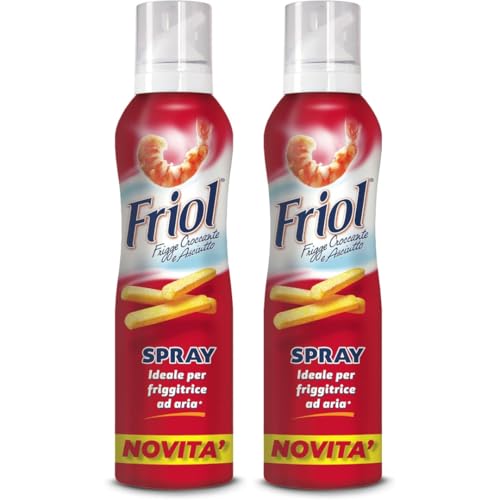Friol Olio Spray Friggitrice ad Aria – 2 Confezioni da