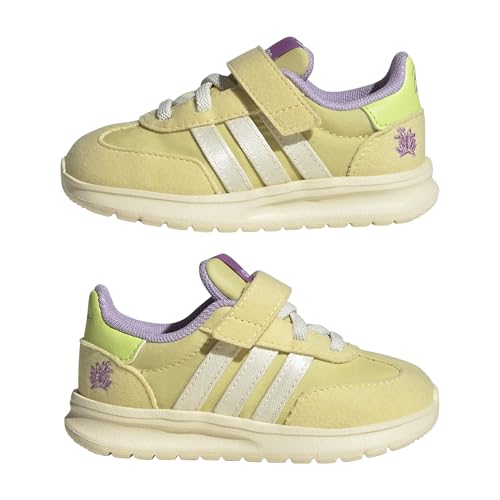Image of adidas Kids Disney Run 70s 2.0 Elastic Lace & Strap Shoes