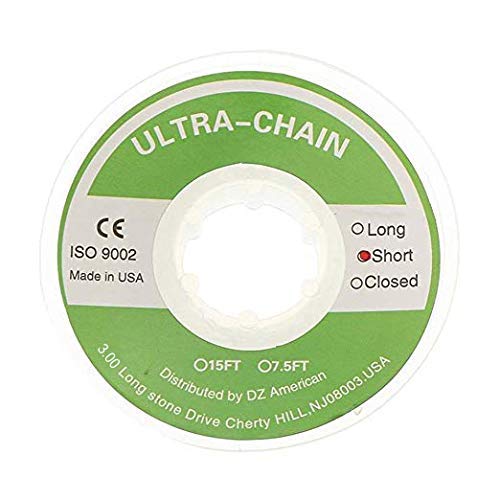 Angzhili 1 Pcs Transparent Dental Orthodontic Elastic Chain Power Chains for Brace Orthodontic Supply(Short Size)