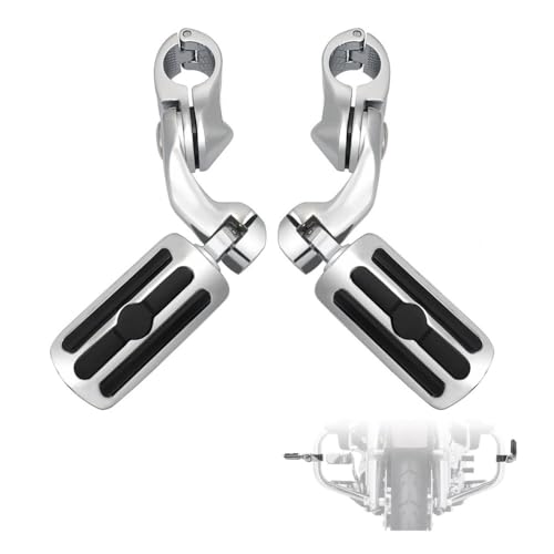 Pédale de moto en aluminium usiné large pour plateforme Electra et Glide