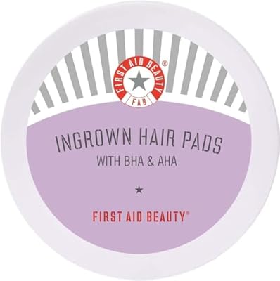 First Aid Beauty Discos para Vellos Encarnados con BHA y AHA, 28 Almohadillas, Tratamiento Preventivo del Vello Encarnado que Alivia el Ardor de la Maquinilla de Afeitar, Uso Diario | Ya disponible en tu tienda friki favorita! En mundofriki.es!
