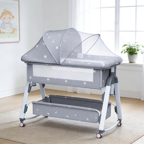 Jorunb Baby Crib Bassinet Bedside