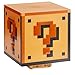Paladone- Super Mario Brothers Lámpara del bloque de interrogante, se enciende al pulsarla!