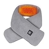 Reißverschlusstasche - Die Unterseite der beheizten Halsverpackung hat eine Tasche mit Reißverschluss. Die Power Bank kann sicher in der versteckten Reißverschlusstasche verstaut werden und versorgt das Kohlefaser-Heizelement (Power Bank nicht im Lieferumfang enthalten) mit Strom.