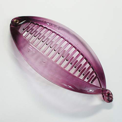 LURROSE 12 pçs de clipe de cabelo banana de plástico para lentilhas clipe de peixe, clipe de cabelo,