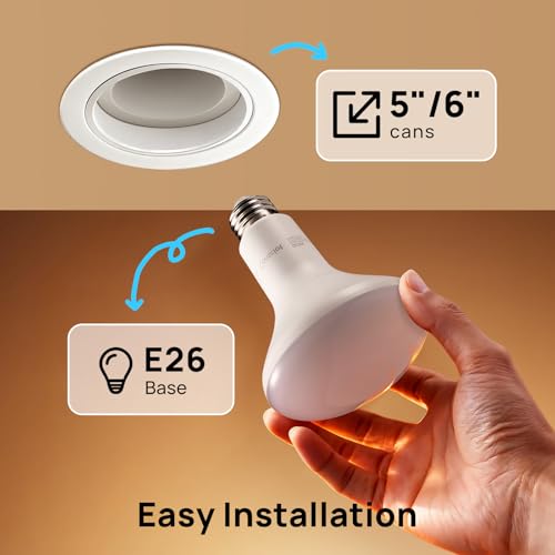 Consciot BR30 LED Bulb Dimmable, 10W Equivalent 65W, 850lm, 2700K, 3 Pack by Consciot - Used condition - Image 7