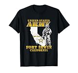 Fort Irwin CA National Training Center California Map Gift T-Shirt
