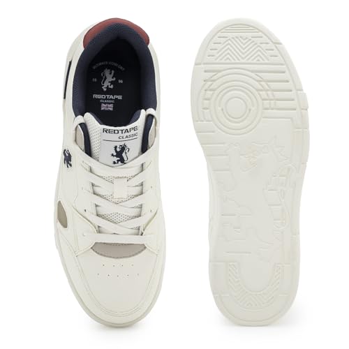 Red Tape Lifestyle Sneakers for Men in Red - Image 6