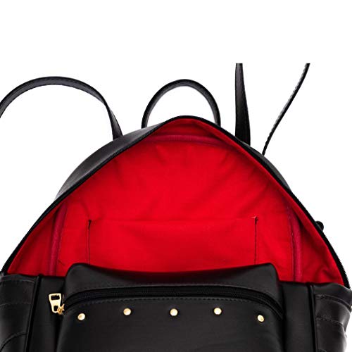Kit Mochila Carteira Necessaire Nanda Ramos Preta