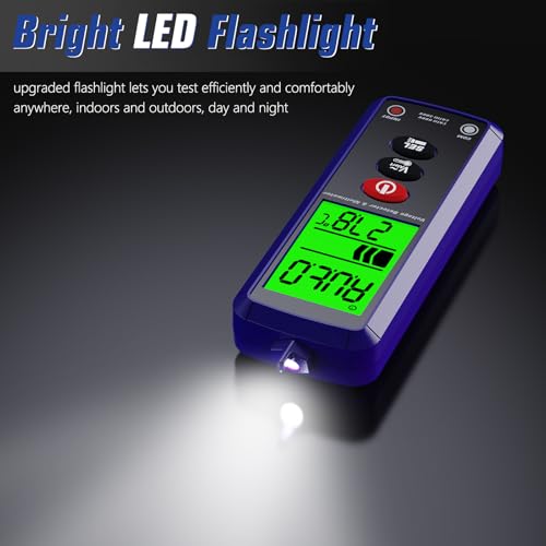 Image of Handheld Digital Smart Household Multimeter, Voltage Tester with Leads, Voltmeter Measures, NCV, AC /DC Voltage, Resistance, Continuity & Live Wire for Automotive Testing Multimeter Detector