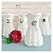 LIANGMEI Qingqing Store Handgemachte Blume Vase Blume Korb Dekoration Blume Vase Pots Geschenk (Color : Random delivery)