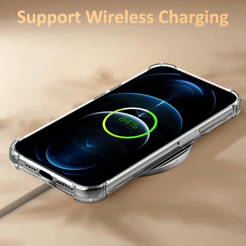 Coque Noël iPhone 12 Pro Max transparente souple protégeant des rayures avec cœur